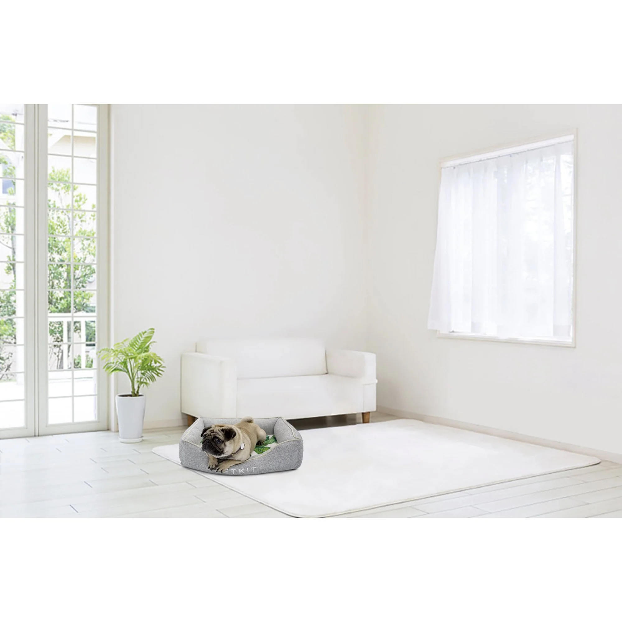 Instachew PETKIT Reversible Cooling and Warming Pet Bed - Image 3